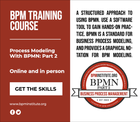 Process Modeling With BPMN: Part 2 – On-Demand | BPMInstitute.org