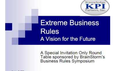 Extreme Business Rules: A Vision of the Future