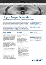 Case Study: Joyce Meyer Ministries Automates Mission-Critical Processes with BPM