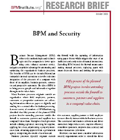 Research Brief: BPM and Security